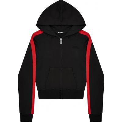 No Fear Дамски суичър No Fear Womens Track Zip Up Hoodie - Black