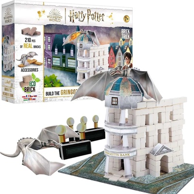 Trefl Brick Trick Harry Potter: Gringottova kúzelnícka banka 210 ks