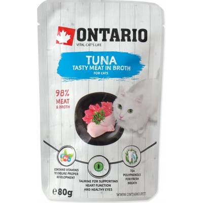 Ontario Karma mokrá rybia tuniak vo vývare 80 g