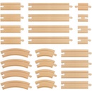 koľaje Bigjigs Set 24 dielov