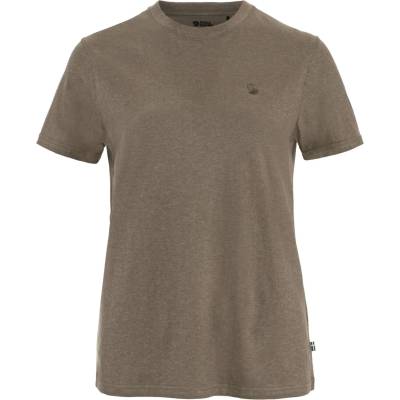 Fjällräven Дамска тениска Fjällräven Women's Hemp Blend T-Shirt - Suede Brown (916-1946-0612)