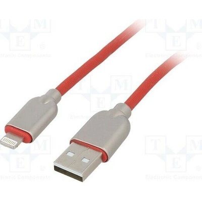 Gembird CC-USB2R-AMLM-1M-R USB 2.0 1m červený