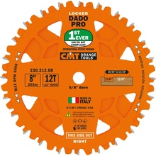 CMT Orange Sada drážkovacích kotoučů DADO PRO D203x6,2-20 d15,87 Z12 HW