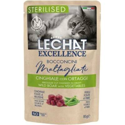 Monge LeChat Excellence Sterilized Cat divočák se zeleninou 85 g