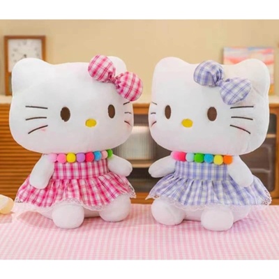 Armtoys ПЛЮШЕНО КОТЕ С ПАНДЕЛКА И РОКЛЯ 45 СМ 2 ЦВЯТА