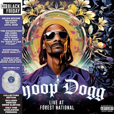 Snoop Dogg - Live At Forest National 2005 (Limited Edition) (Black/White Smoke Coloured) (2 LP) (3700477837457)