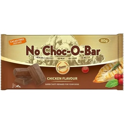 GNAWLERS NO CHOC-O- BAR лакомство за куче шоколад с вкус на пиле 80gr