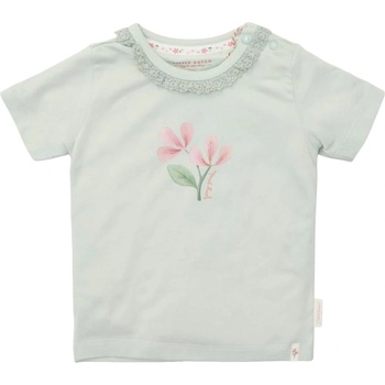 Little Dutch Бебешка тениска с къс ръкав Little Dutch - Fairy Mint, 92 cm, 18-24 м (CL25021003)