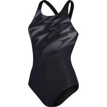 Speedo Бански костюм Speedo Women's Hyperboom One Piece Swimsuit - Black/Grey