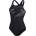 Speedo Бански костюм Speedo Women's Hyperboom One Piece Swimsuit - Black/Grey