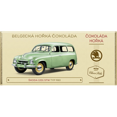 Choco Pola Škoda 1201 STW 980 hořká 100 g