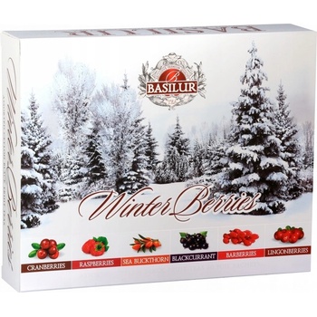 Basilur Winter berries assorted černý čaj 60 sáčků