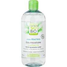 SO´BIO Bio micelárna voda čistiace aloe vera 500 ml