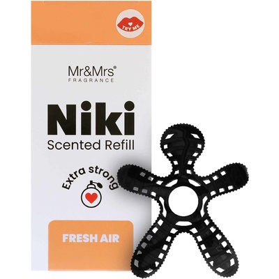 Mr&Mrs Fragrance Niki Fresh Air пълнител за автомобилни ароматизатори