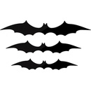 Malatec 22004 Netopýr Halloween 3 ks černý 51121