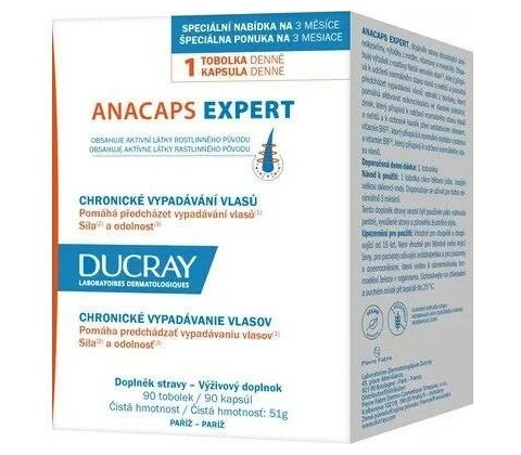 Ducray Anakaps Expert 90 kapsúl