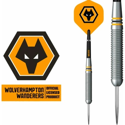 Mission Steel Football - Wolverhampton Wanderers FC - Official Licensed - Wolves - 22g