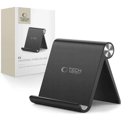 Tech-Protect z1 универсална стойка държач за смартфон и таблет черен