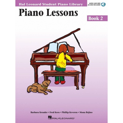 Piano Lessons Book 2 učebnica hry na klavír