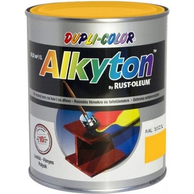 Alkyton RAL 3020 farve na hrdzu červená 750ml