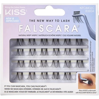 KISS Nalepovací řasy Falscara Lash Wisp Multi 02 – Zboží Mobilmania