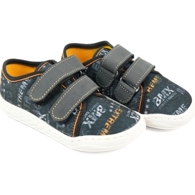 EF Barefoot plátenky Graffiti black