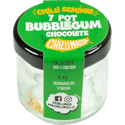 ChilliMaga Semínka chilli papriček 7 pot Bubblegum chocolate