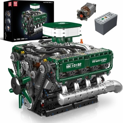 Mould King 10182 Tankový motor V8 – Zbozi.Blesk.cz