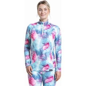 Meatfly дамска термо тениска Esme Pink Flowers Meatfly | Rozov | ЖЕНИ | XS