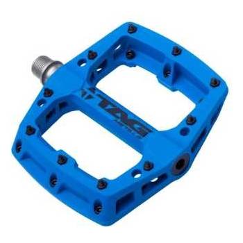 TAG Metals Педали за велосипед TAG Metals T3 NYLON Blue