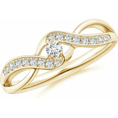Mabell Dámsky strieborný prsteň BELLISIMA , SK221DR132790R GOLD 5C45
