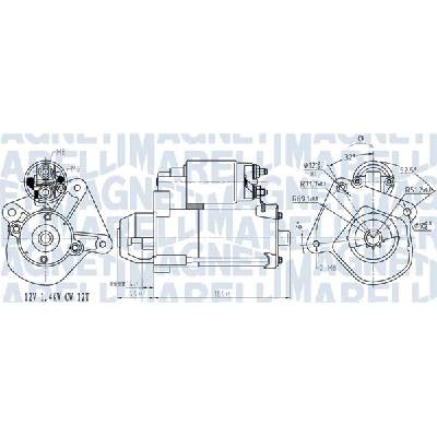 Štartér MAGNETI MARELLI 063721275010