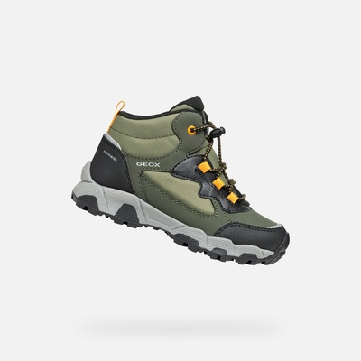 Geox Зелени момчешки пешеходни обувки Geox Magnetar Boy B ABX Geox | Zelen | Момчешки | 32