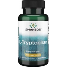 Swanson L-Tryptophan 500 mg 60 kapslí