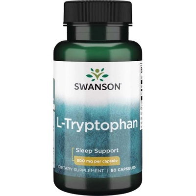 Swanson L-Tryptophan 500 mg 60 kapslí