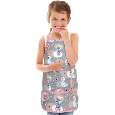 Bellatex dětská zástěra 7850/087 Jednorožec 37x47 cm