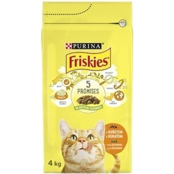 Friskies Adult kuře zelenina 4 kg