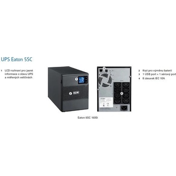 Eaton 5SC1000IR