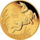 Investiční zlato The Perth Mint zlatá mince Lunární Série III Rok Králíka 1/4 oz