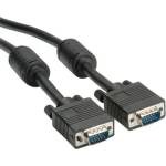 Roline Cable VGA w/Ferrit, DDC, 15M/15M, 6m, S3627