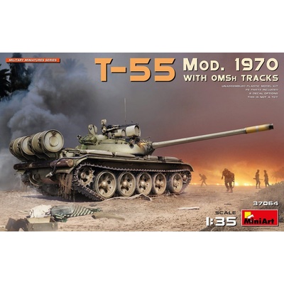 MiniArt T-55 Mod.1970 with OMSh tracks 37064 1:35