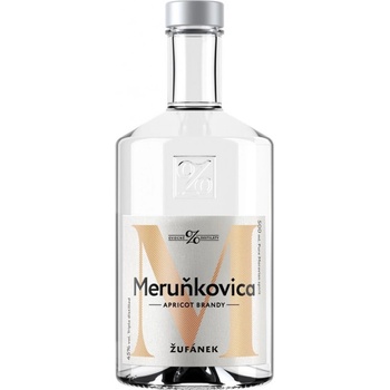 Žufánek Meruňkovica 45% 0,5 l (holá láhev)