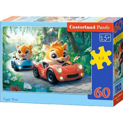 CASTORLAND Tigrie závod 60 dielov