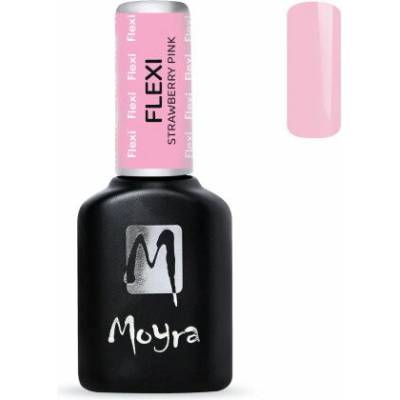 Moyra Uv gél lak Flexi Strawberry podkladový pink 10 ml