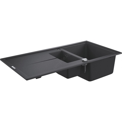 GROHE 31642ap0 - Композитна мивка k400 1000 × 500 мм, черна (gh0882)