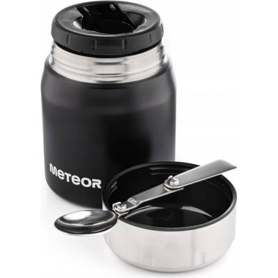 Meteor Termoska na oběd 500 ml černá