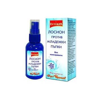 Image 1 of Evetra ЛОСИОН ПРОТИВ МЛАДЕЖКИ ПЪПКИ 50МЛ