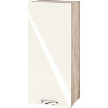 Image 1 of ИРИМ Висок горен кухненски шкаф Сити АРФ-Крийм гланц-11-116 40/30/90 см