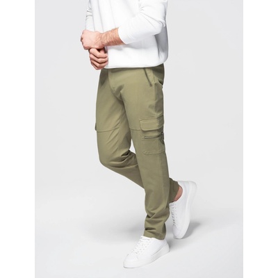 Ombre Clothing Мъжко облекло Ombre STRAIGHT LEG CARGO V2 OM-PACG-0204 Ombre Clothing | Zelen | МЪЖЕ | 30/32