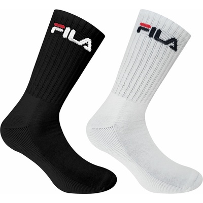 Fila NORMAL PLAIN HALF TERRY 2 PCS čierna biela